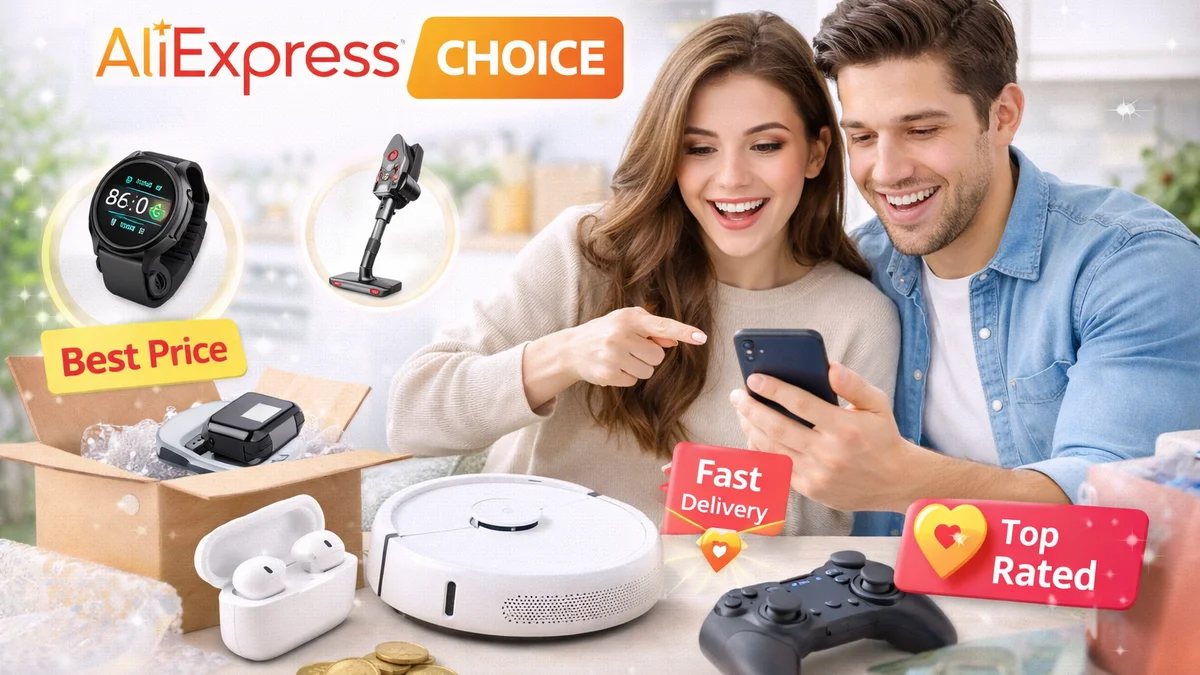 AliExpress Choice: Gyors szállítás, vámmentes rendelés Kínából