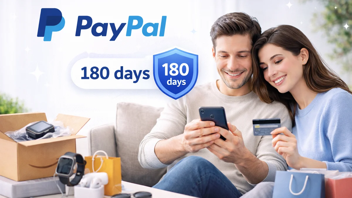 PayPal Vásárlóvédelem: 180 napos határidő és pénzvisszafizetés